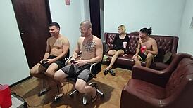 Steamy gay sex and blowjobs was the game’s climax