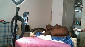 i’m obsessed with this sexy african american milf solo