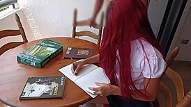 Big Ass Mexican Bride Assfucked Hard on Balcony at Wedding