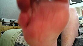 mature goddess dawnskye1962 in retro clip with smoking kisses and titty fucking