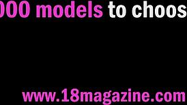 inked babe felony angel spreads ass to take 2 metallic sex toys with heels hairless vibrator small tits panties screaming double penetration lingerie anal