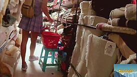 European MILF Shops Without Panties