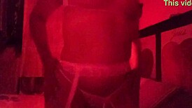 Man, I’m just playing alone with my huge 22cm dildo right now! 😜