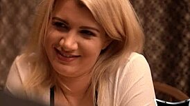 Rome Major deep drills Layla Price in restaurant VIP zone