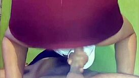 Latina Student Squirts During Anal Fuck with Schoolmate