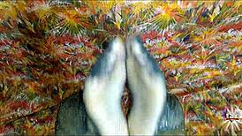 Imagine Me Giving You Footjob With Sexy Legs