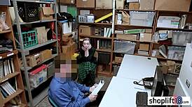 Petite blonde gets banged hard by policeman