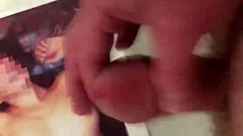 Cum TRIBUTE for TASHAHIM! Watch me stroke and explode!