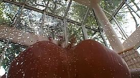 Vanessa Lane Squirts Hard from Wild Masturbating and Rough Fucking in Cowgirl Action.