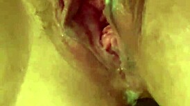 bbw milf cums with her favorite toy