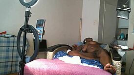 i’m obsessed with this sexy african american milf solo