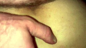 I cum on Dan's shaved pussy