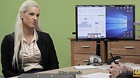 loan4k lagente can't wait to push his cock into blanche's adorable pussy