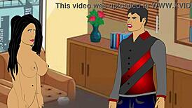 Lonely housewife seeks company in the best cartoon porn