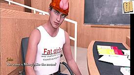 being a dik chick route 51, hot kiss with jill in changing rooms... wow! 😍