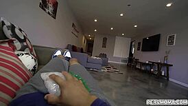 Tony Profanes surprises Krissy Lynn with a burst