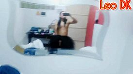 Enjoy this curvy latina babe with big ass and tits in bedroom