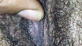 magan cumming hard and creaming on my fingers and face with intense orgasms