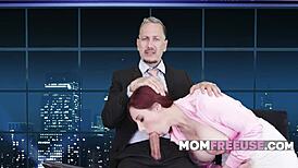 News gets spicy when reporters are freely used on air