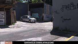 latinleche straight latino tricked into riding big uncut dick