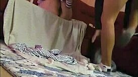 Wife moans, 'Fuck my ass and pussy hard with double penetration'