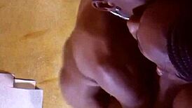 Rough Homemade Amateur Fucking Big Black Cock in Missionary