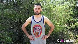 Amateur 18yo Luna Black Seeks Love and Outdoor Fucking