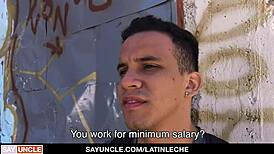 latinleche straight latino tricked into riding big uncut dick