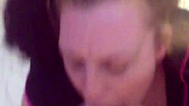 Busty BBW's Sloppy Blowjob Contrasts Her Size