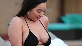 Milf Babe Bent Over for Doggystyle Cock Riding and Cum on Tits