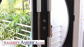 naughty london keyes sneaks to her sugardaddy’s ranch for some spicy american fun. who’s watching?