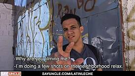 latinleche straight latino tricked into riding big uncut dick