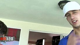 Skinny teen 18+ with short hair hard fucked by a huge cock