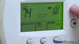 High Definition Threesome: Round Ass MILF and Teen 18+ Perform Oral, Blowjob, and Group Hardcore