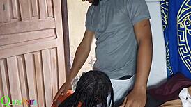 the horny ghost so desperate for big ass squirting bent over fucking with cute blonde. watch her squirt everywhere!