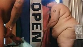 BBW Ass Teaser POV Licks and Sucks Big Black Cock