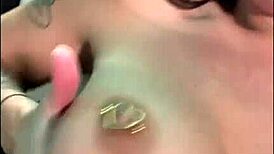 Wow! Pierced Milf Brunette Teases with Big Tits POV