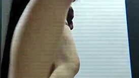 I watch lengie dance in front of the mirror then they fuck her ass, wait for part two