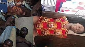 girl with big ass enjoys licking in missionary position 😍