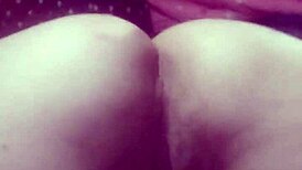 Giving Yall a Good View as She Rubs Her Pussy