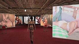 Yo, check out this sexy brunette in Fallout 4 porn style!