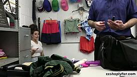 Indica gets caught stealing a sex toy at the mall, leading to a wild encounter