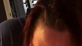 super sloppy blow job with messy cum shot by viviandimondbbw