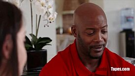 damn, nickey huntsman, this brunette slut takes revenge by banging bbc hard! 😈