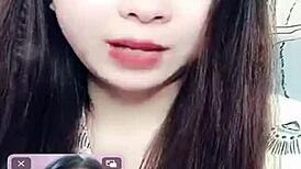 Jin Xinh Bunny Live Show Full Face While Talking