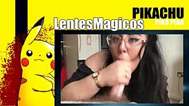 Chubby Girl in Glasses Swallows Every Drop After Epic Blowjob