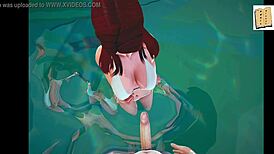 Watch my new family episode 12 with teen redhead big tits and ass in hentai action