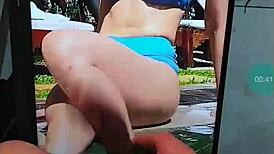 This video features Karishma’s voluptuous features