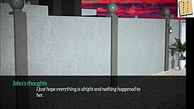 Watch my new family episode 12 with teen redhead big tits and ass in hentai action