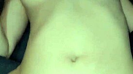 teen brunette argentinian takes creampie in tight petite ass during anal pounding